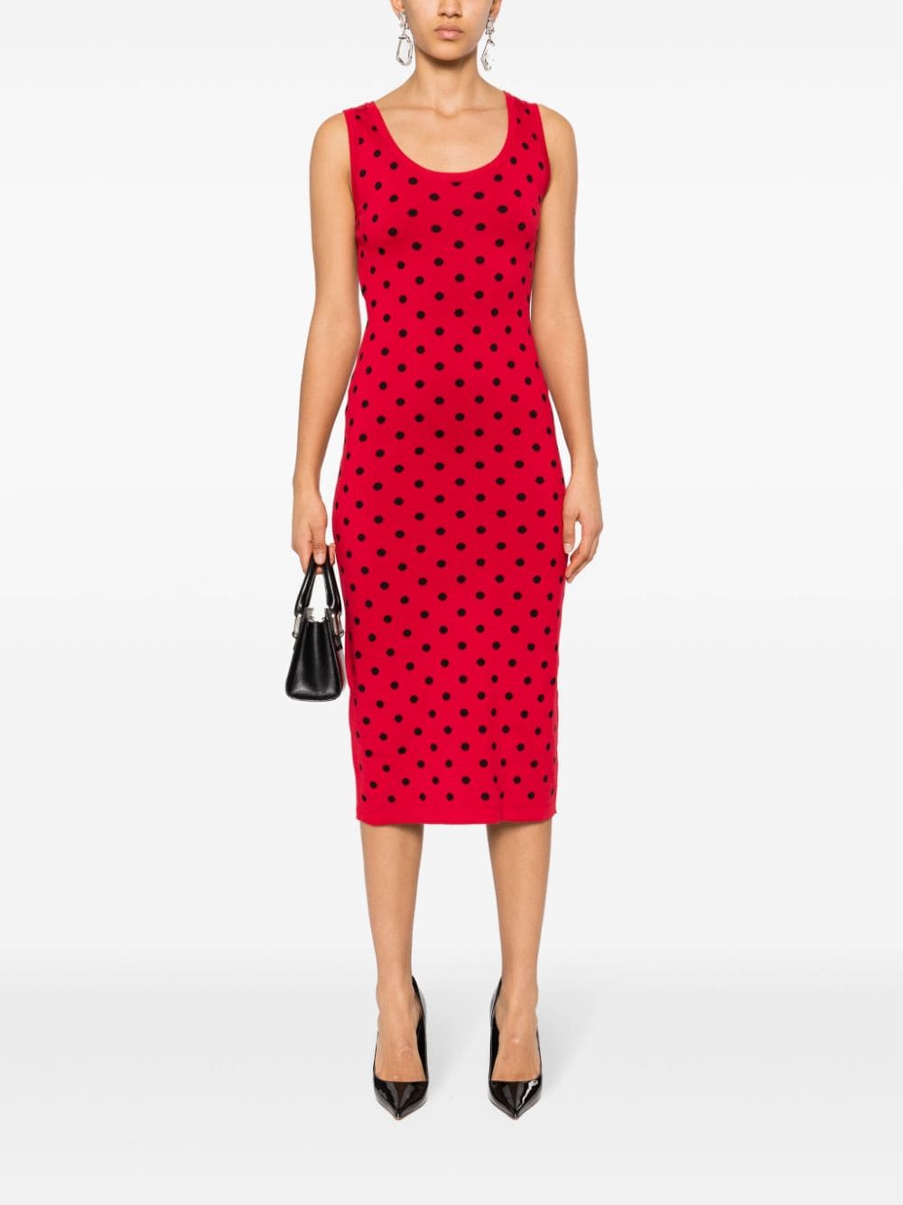 Moschino polka-dot knitted dress - Image 2