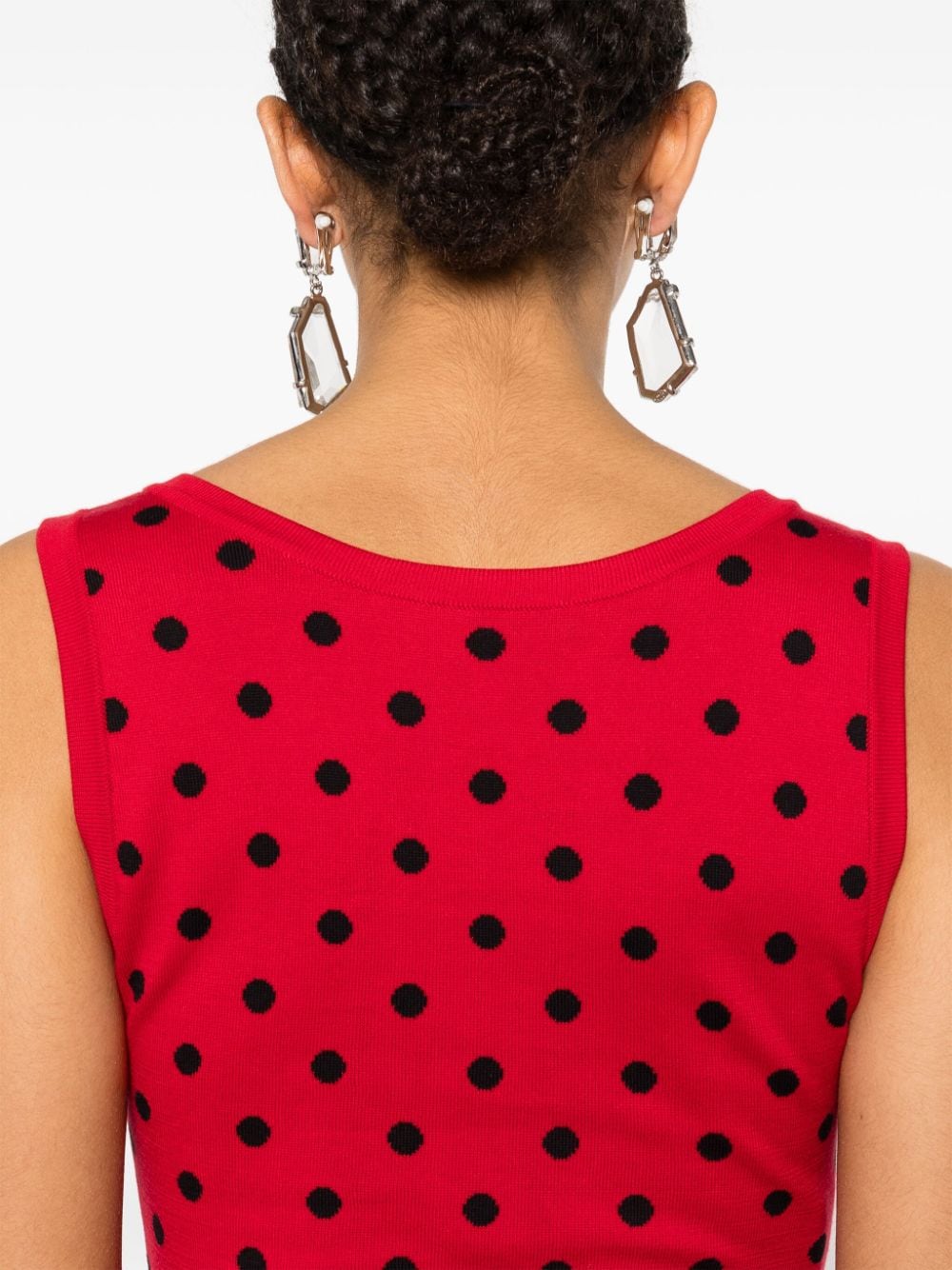 Moschino polka-dot knitted dress - Image 5