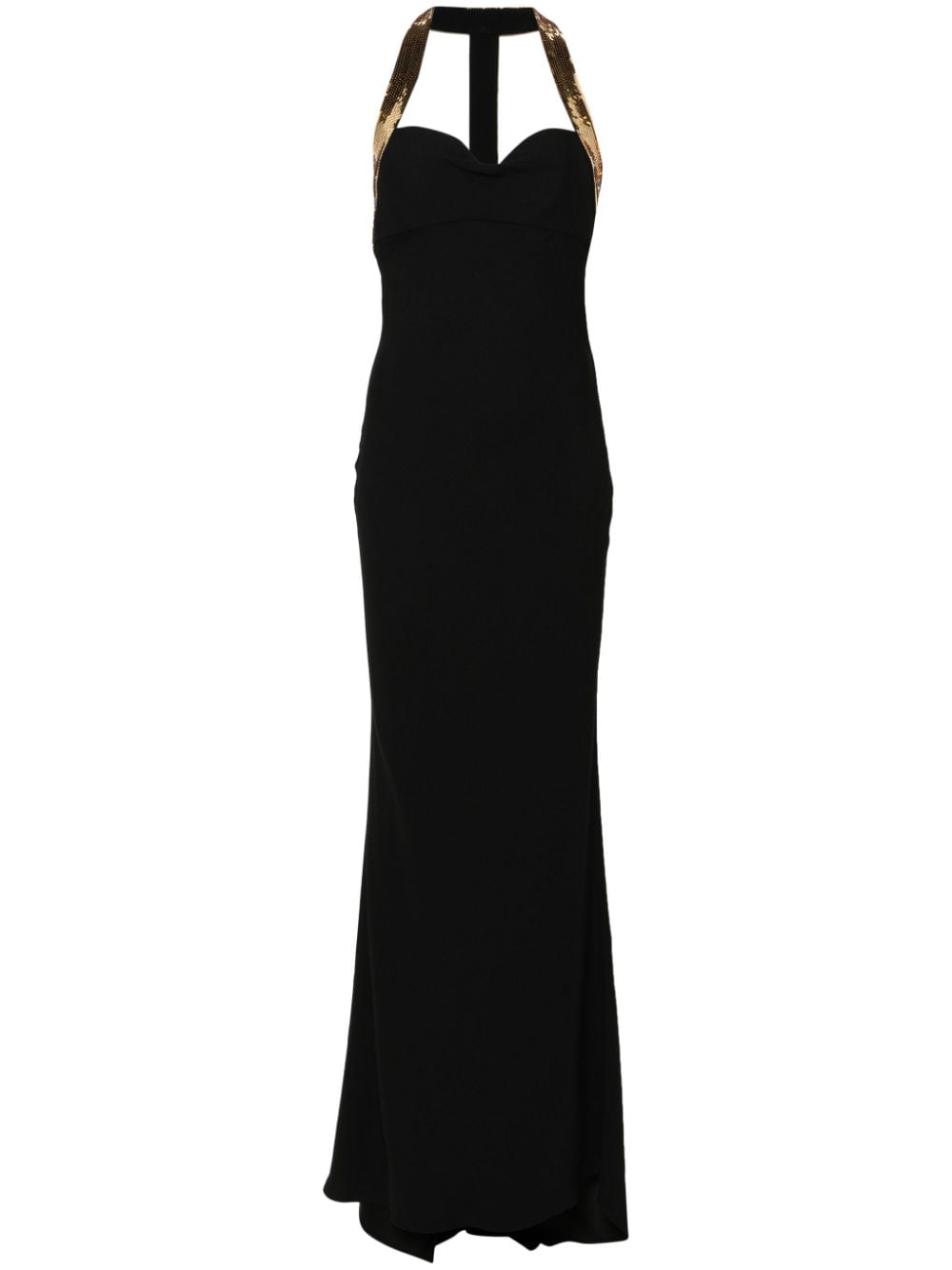 Moschino sequin-embellished maxi dress