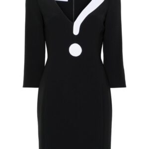 Moschino House Symbols !? twill minidress