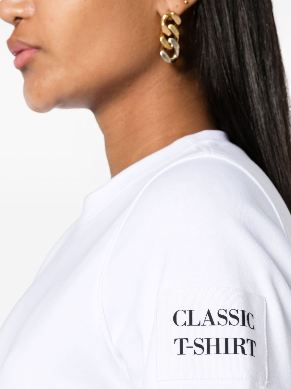 Moschino logo-embroidered cotton T-shirt - Image 5