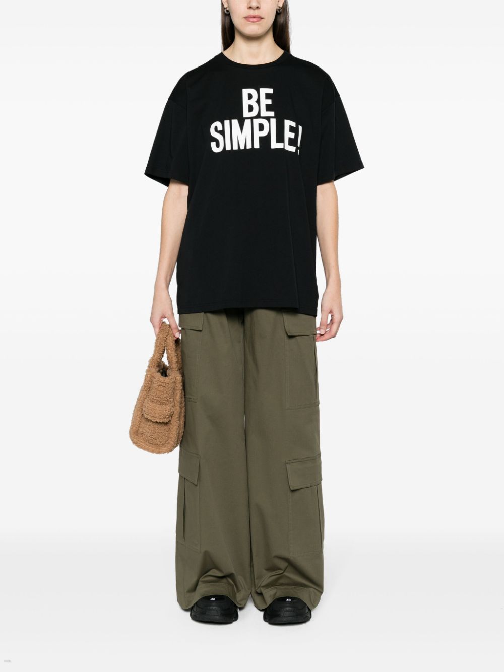 Moschino slogan-print organic-cotton T-shirt - Image 2