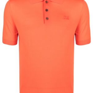 Dsquared2 logo-embroidered virgin wool polo shirt