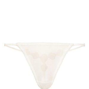 Kiki de Montparnasse  Chouchou floral-appliqué thong