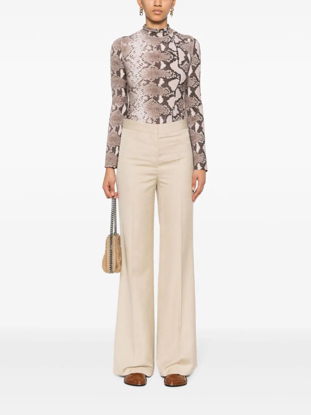 Stella McCartney high-waisted flared trousers - Image 2