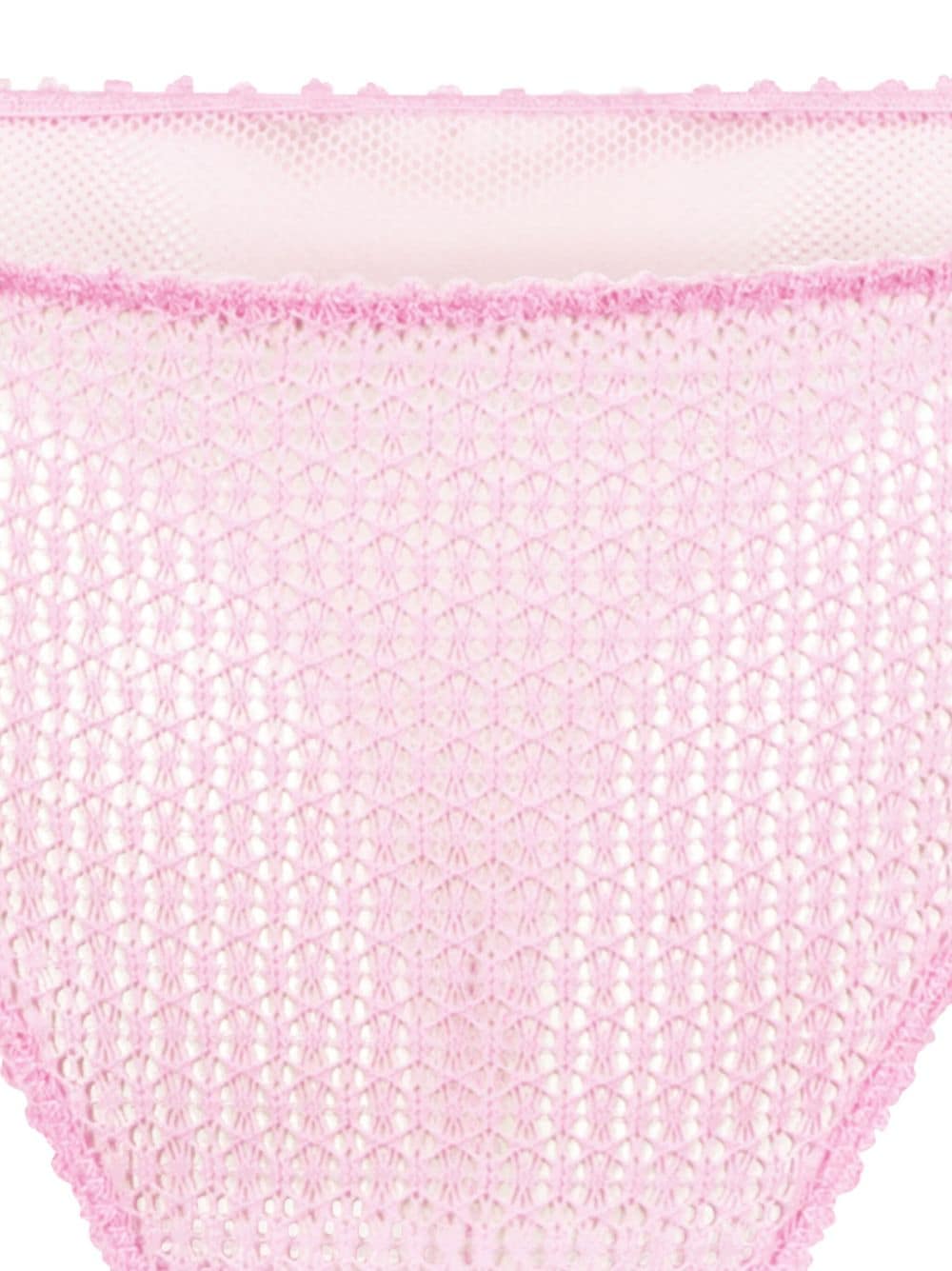 Kiki de Montparnasse Crochet mesh thong - Image 2