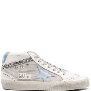 Golden Goose Mid Star mesh sneakers