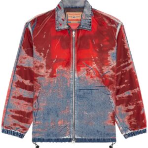 Diesel D-Krap devoré-denim jacket