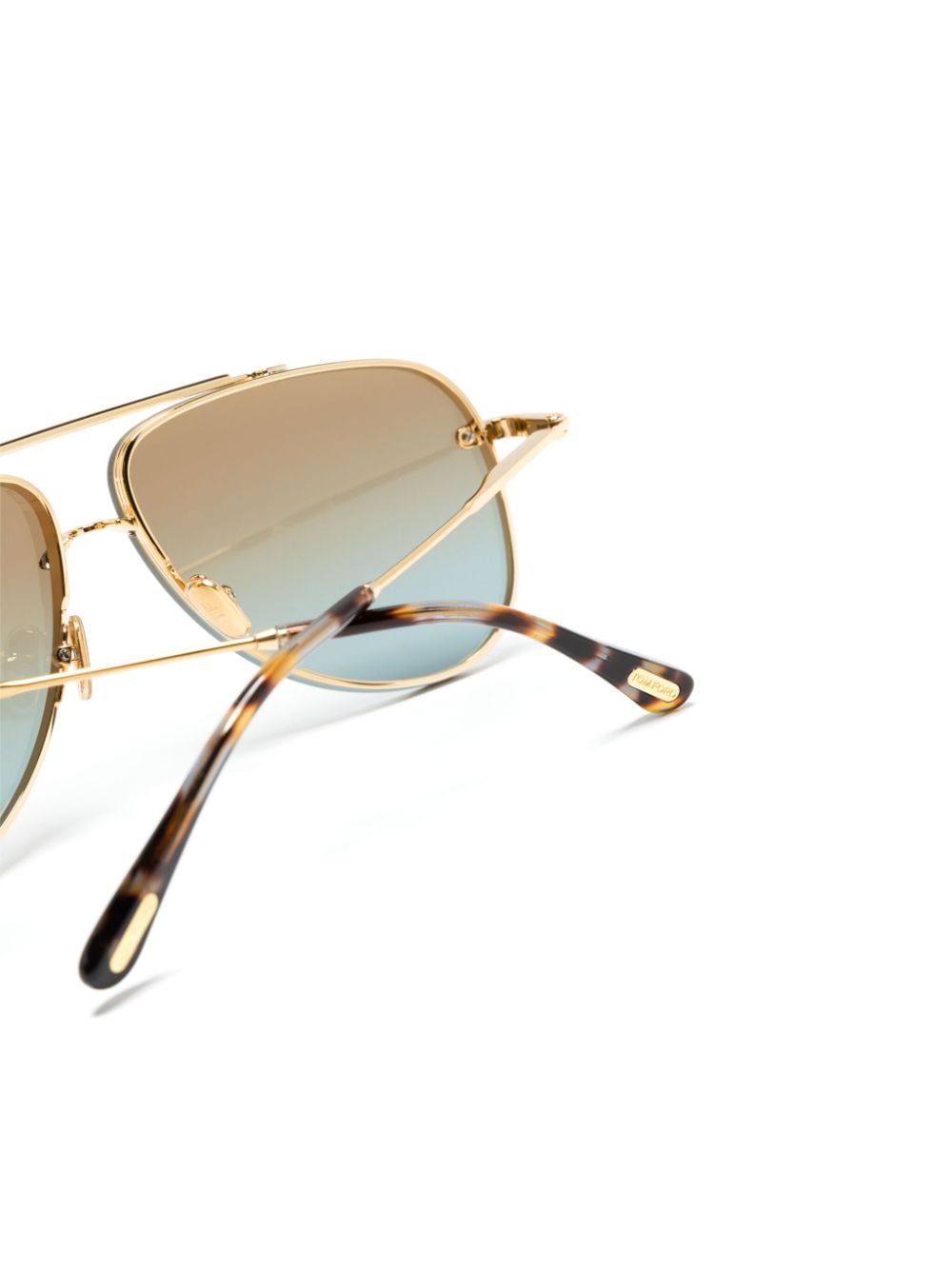 TOM FORD Eyewear Leon pilot-frame sunglasses - Image 3