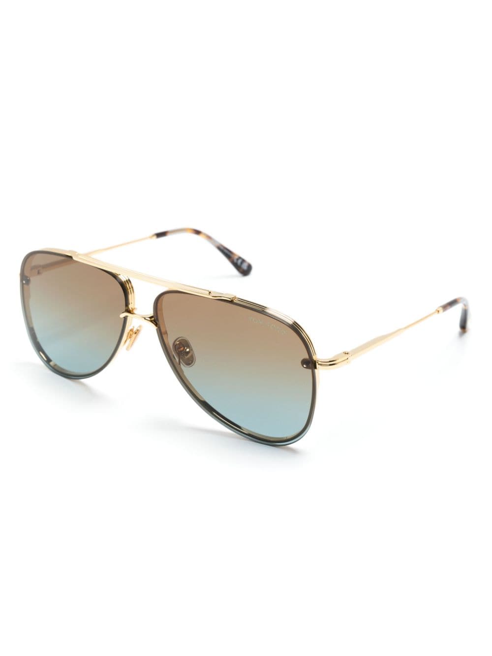 TOM FORD Eyewear Leon pilot-frame sunglasses - Image 2