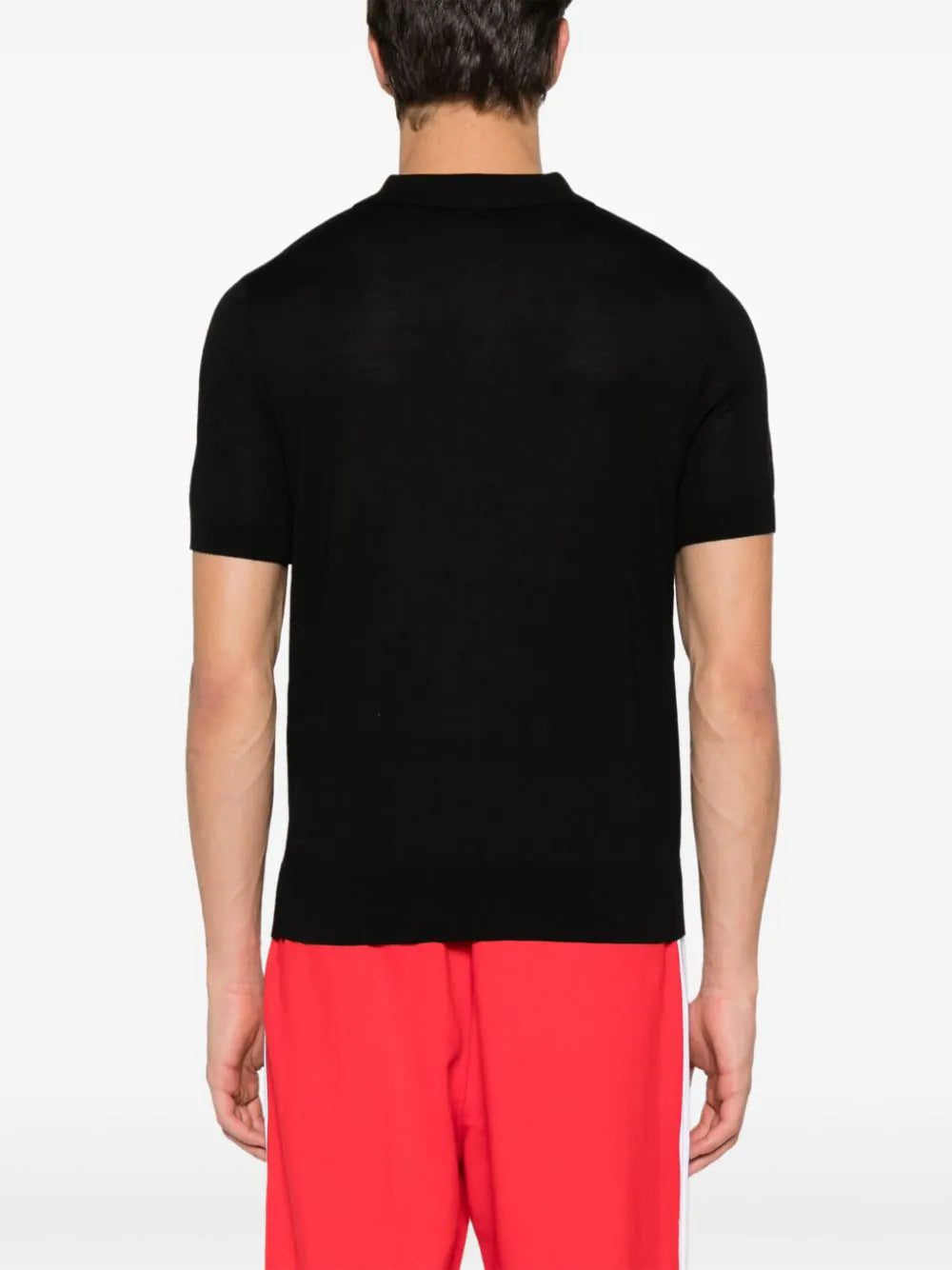 Dsquared2 embroidered-logo ribbed polo shirt - Image 4