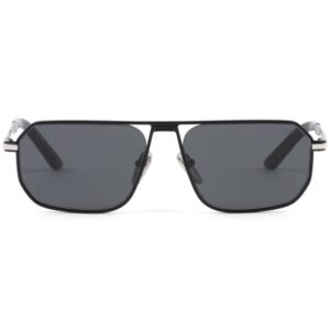 Prada Eyewear logo-plaque rectangle-frame sunglasses