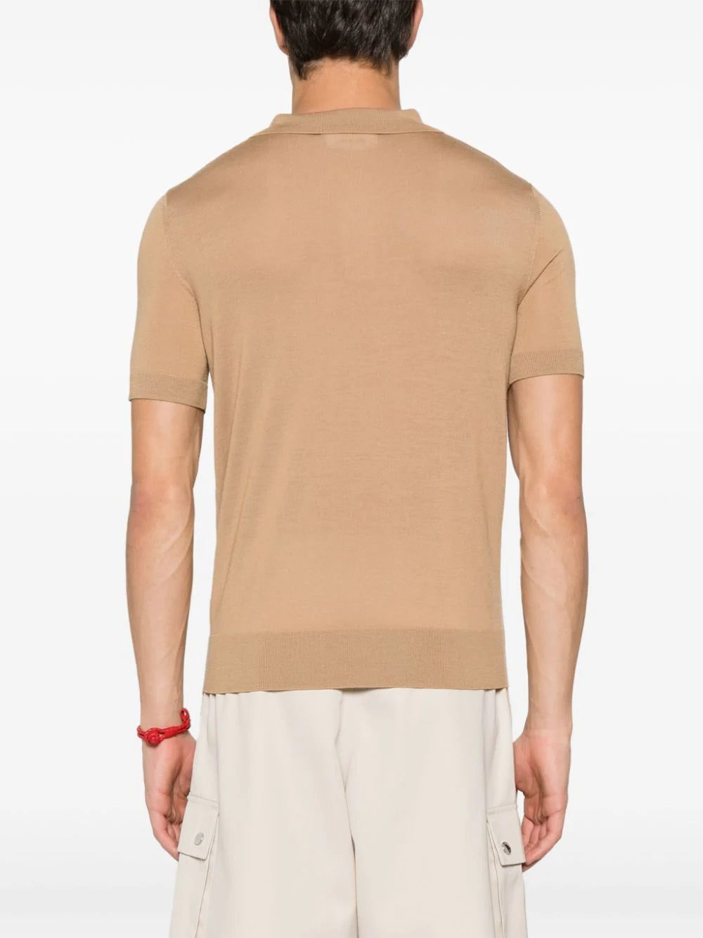 Dsquared2 embroidered-logo ribbed polo shirt - Image 4