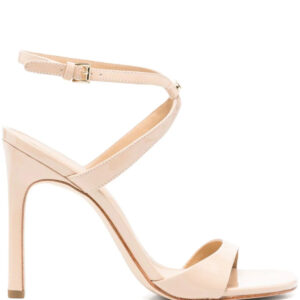 Michael Michael Kors 115mm logo-plaque leather sandals