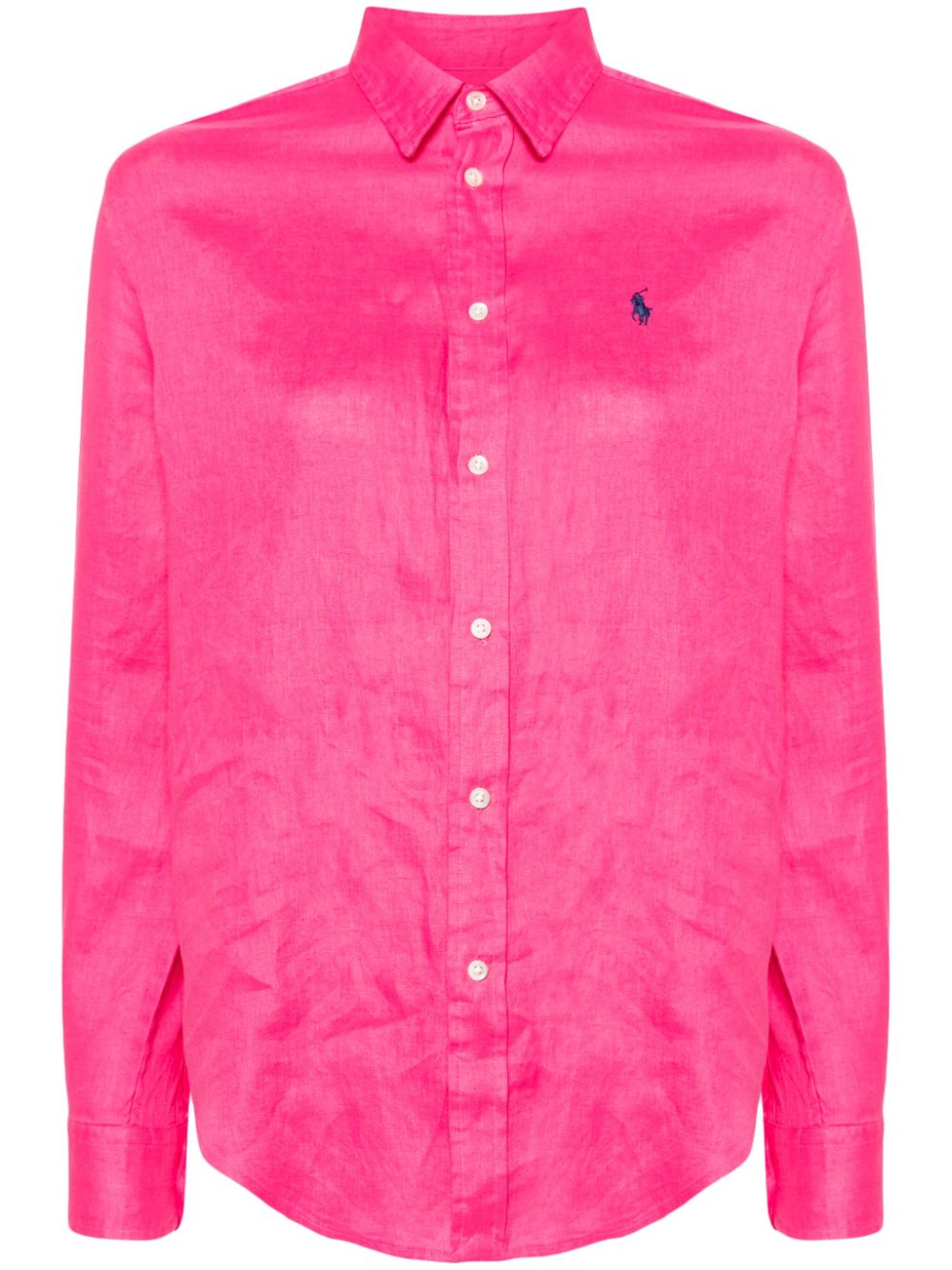 Polo Ralph Lauren Polo Pony-embroidered linen shirt