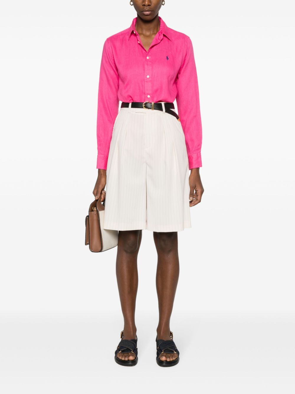 Polo Ralph Lauren Polo Pony-embroidered linen shirt - Image 2