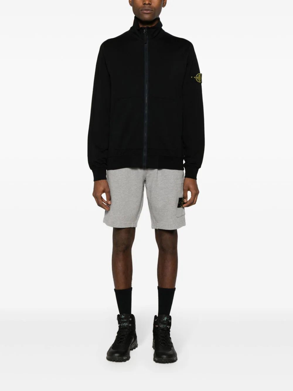Stone Island Compass-appliqué track jacket - Image 2