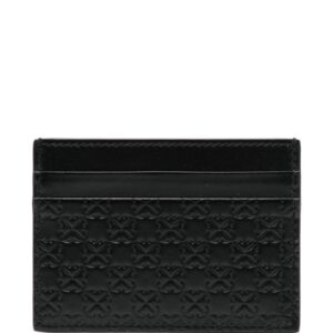 Off-White monogram leather cardholder