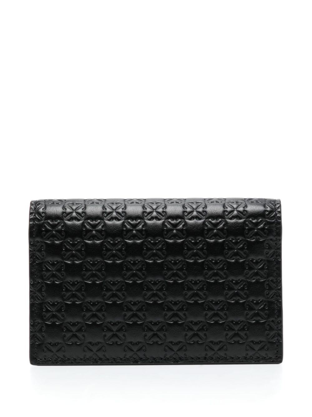 Off-White monogram leather cardholder