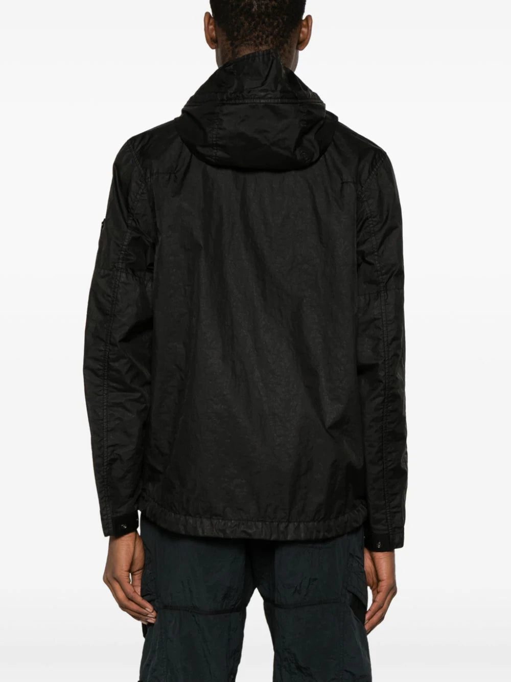 Stone Island Membrana 3L TC hooded windbreaker jacket - Image 4