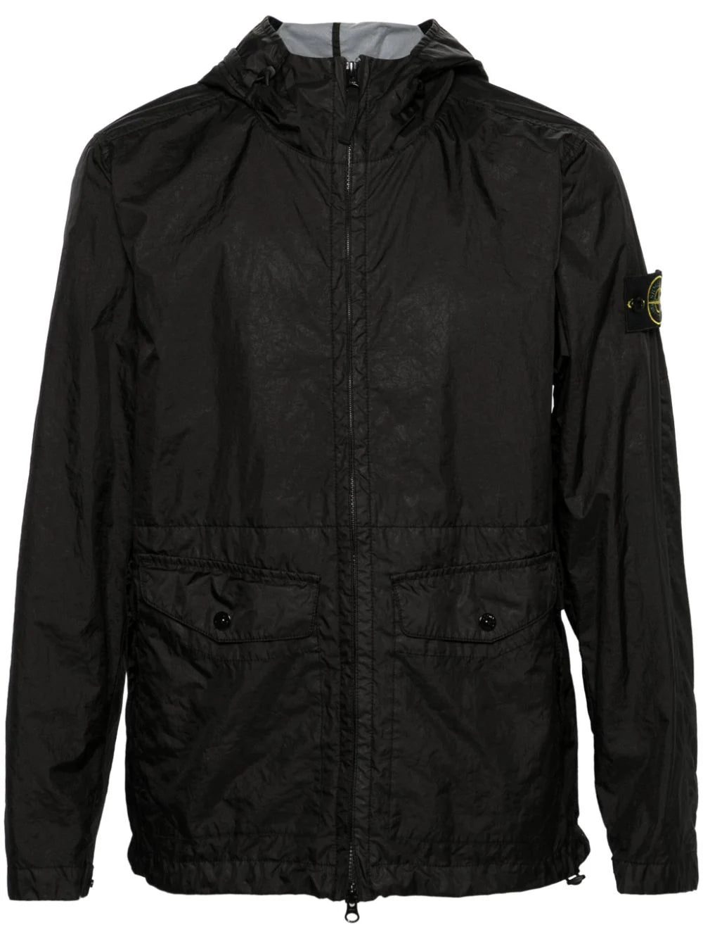 Stone Island Membrana 3L TC hooded windbreaker jacket