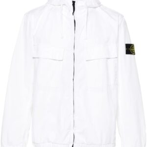 Stone Island Compass-badge hooded jacket