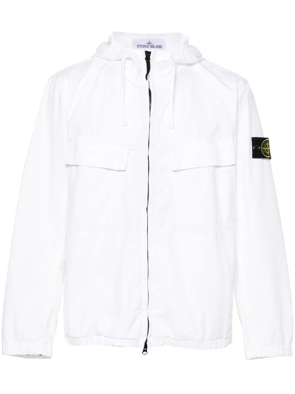 Stone Island Compass-badge hooded jacket