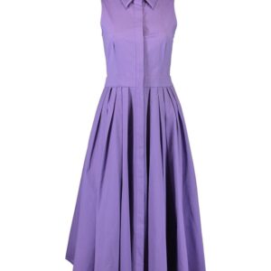 Michael Kors pleated poplin shirtdress