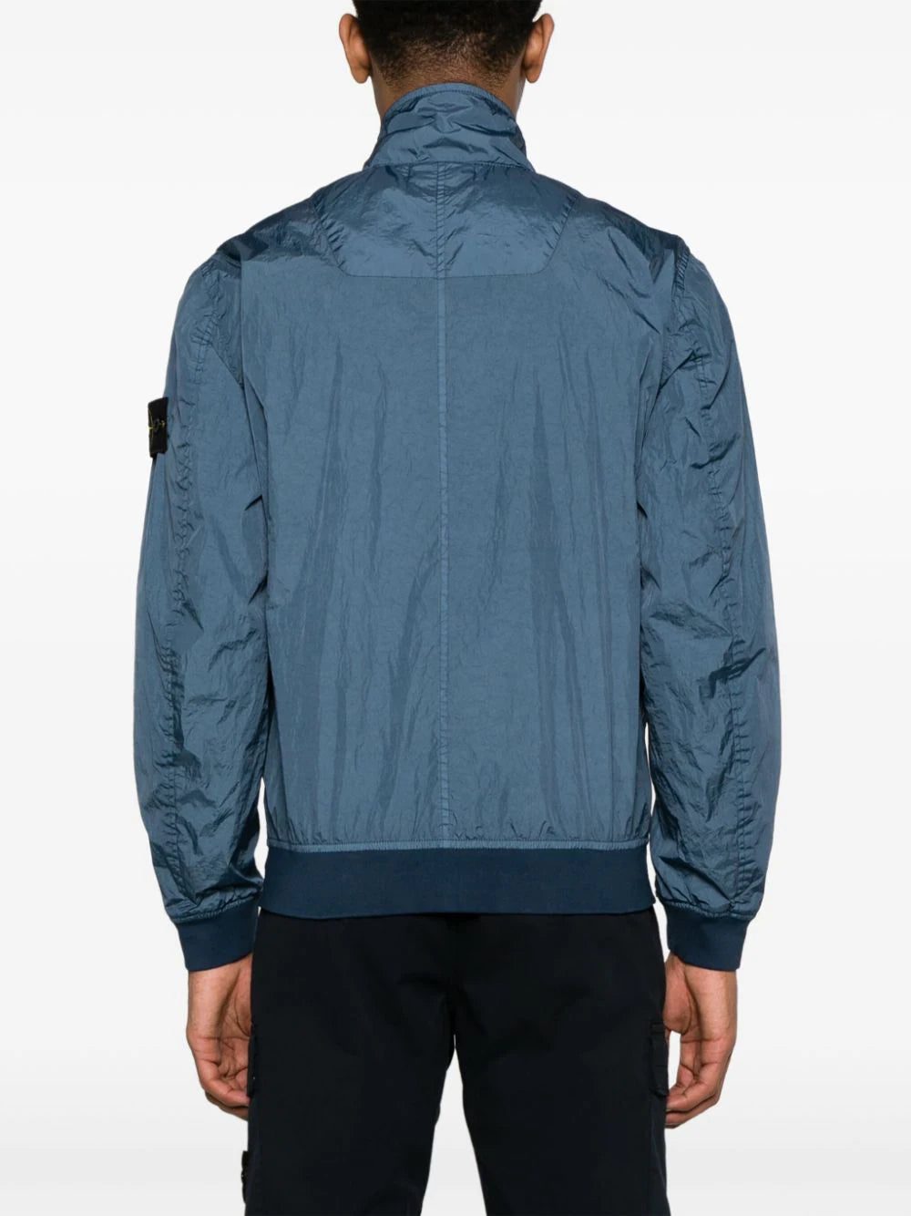 Stone Island Compass-badge crinkled windbreaker - Image 4