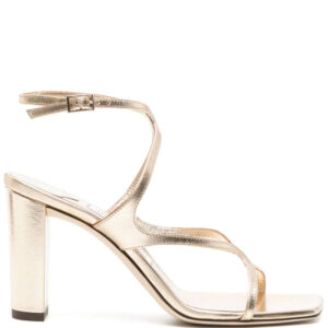 Jimmy Choo  Azie 85mm metallic sandals