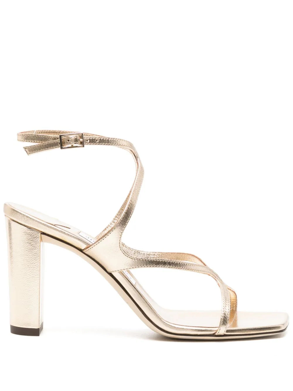 Jimmy Choo Azie 85mm metallic sandals