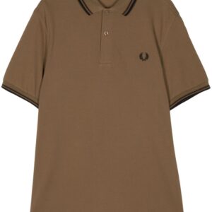 Fred Perry embroidered-logo polo shirt