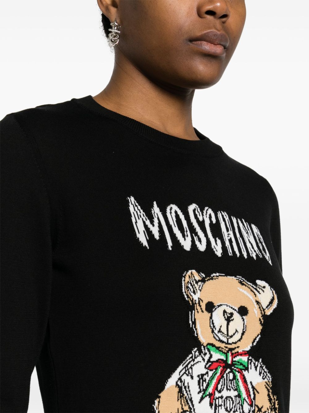 Moschino Teddy Bear-motif mini dress - Image 5