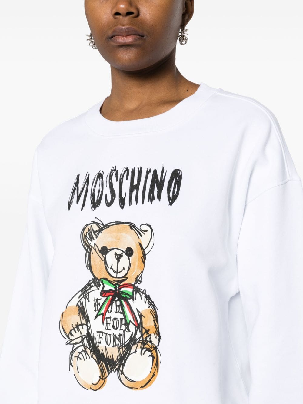 Moschino Teddy Bear cotton sweatshirt - Image 5