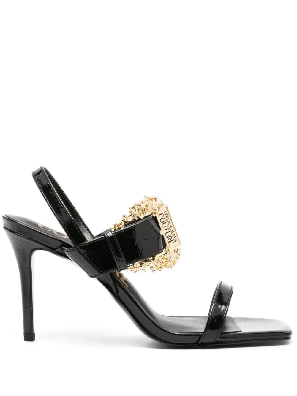 Versace Jeans Couture Emily 95mm slingback sandals