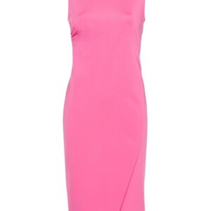 Moschino sleeveless gathered midi dress