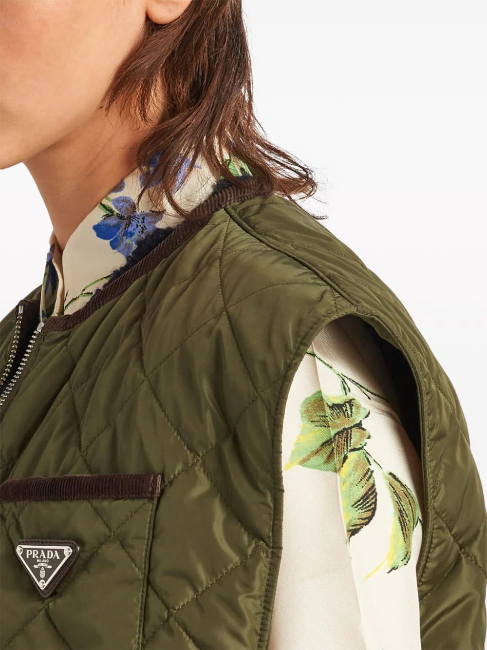 Prada Light Re-Nylon quilted vest - Image 4