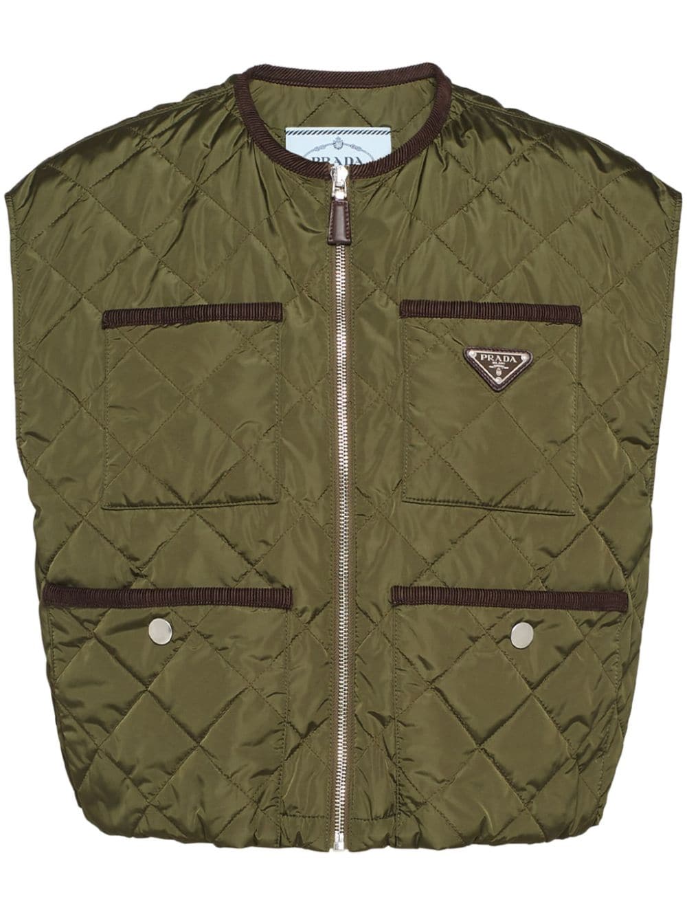 Prada Light Re-Nylon quilted vest