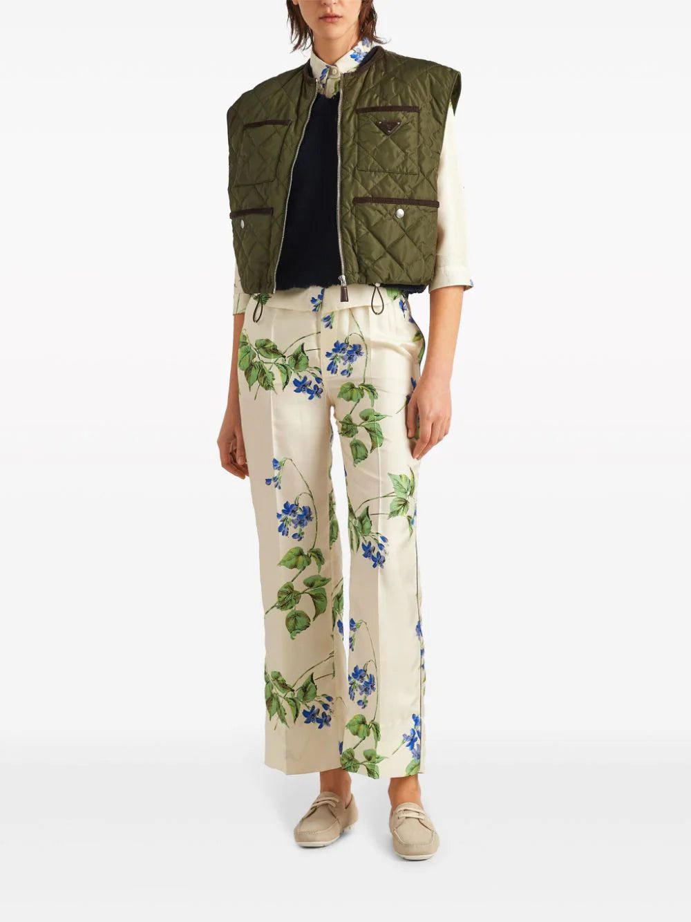 Prada Light Re-Nylon quilted vest - Image 2