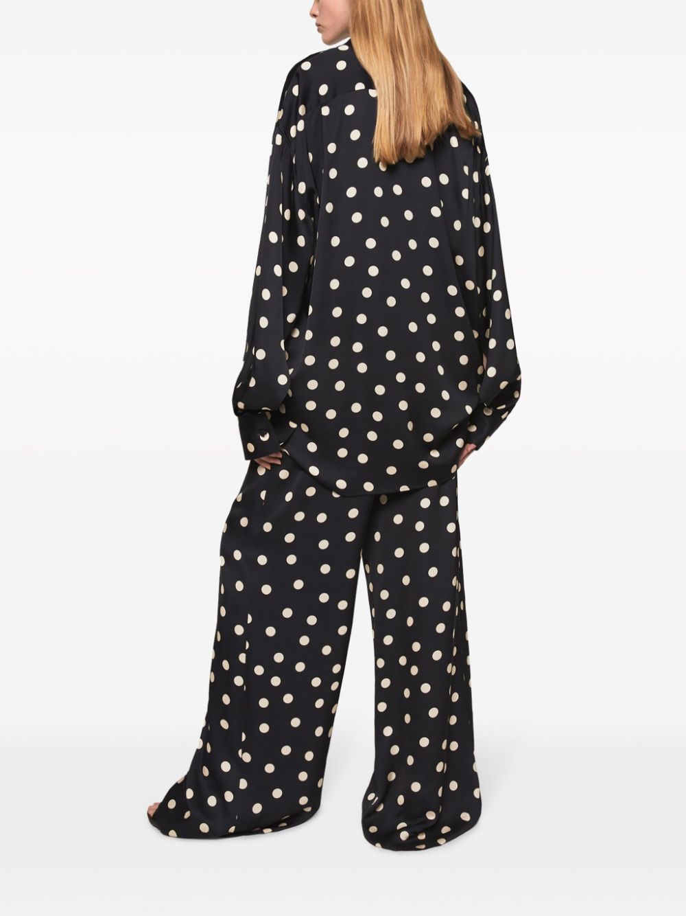 Stella McCartney polka dot bib-panel blouse - Image 3