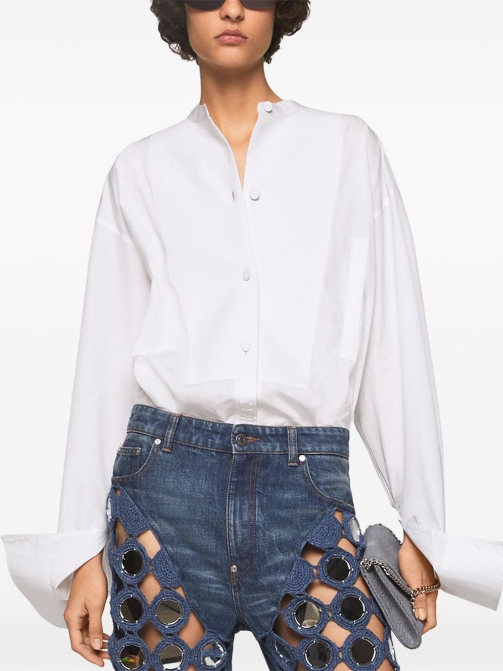 Stella McCartney Plastron Shirt - Image 5