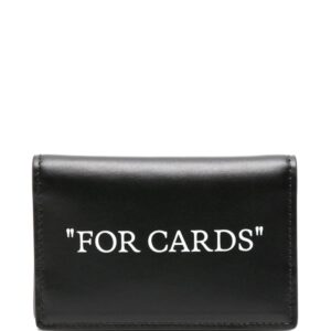 Off-White Quote Bookish bi-fold wallet
