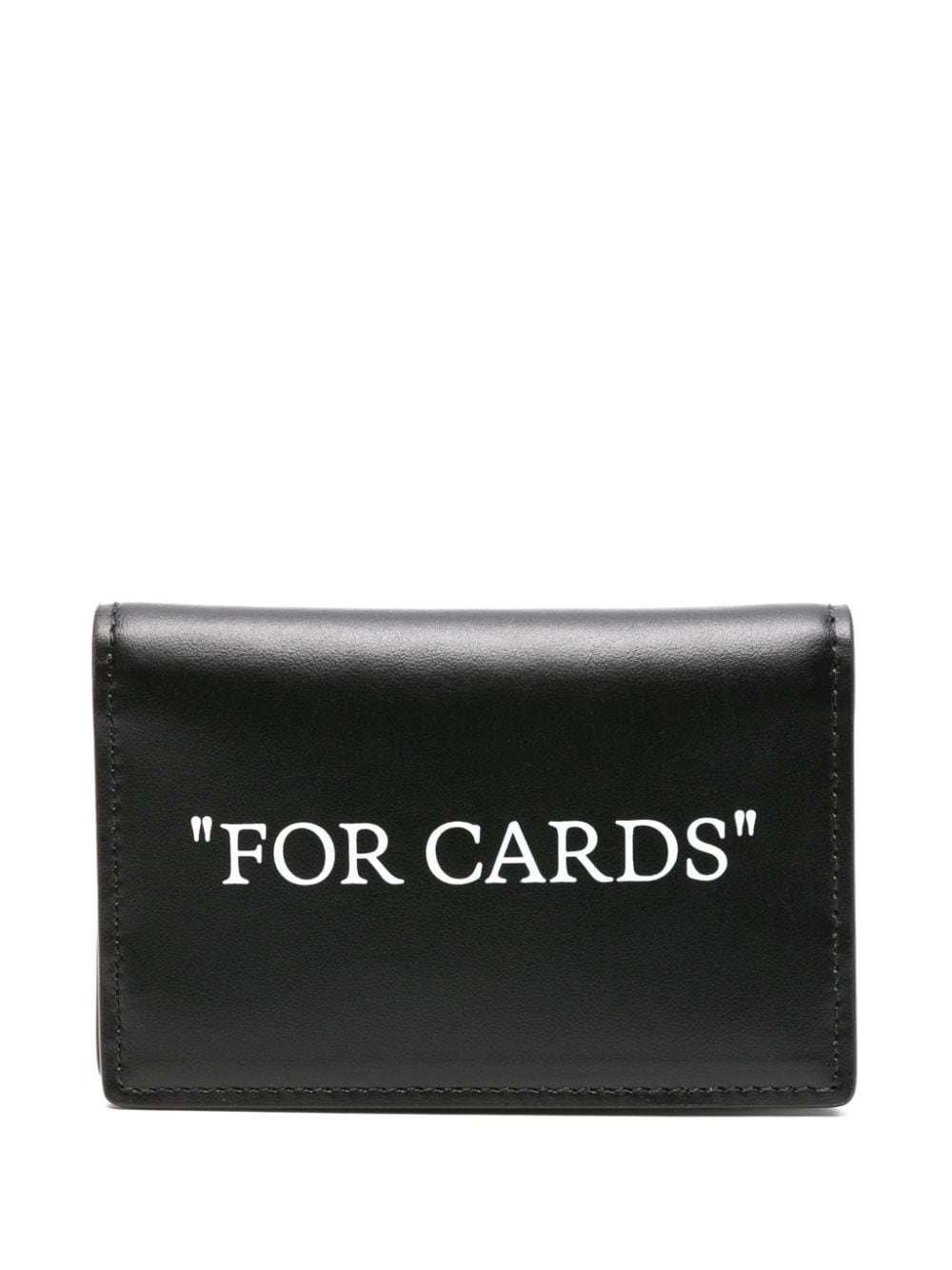 Off-White Quote Bookish bi-fold wallet