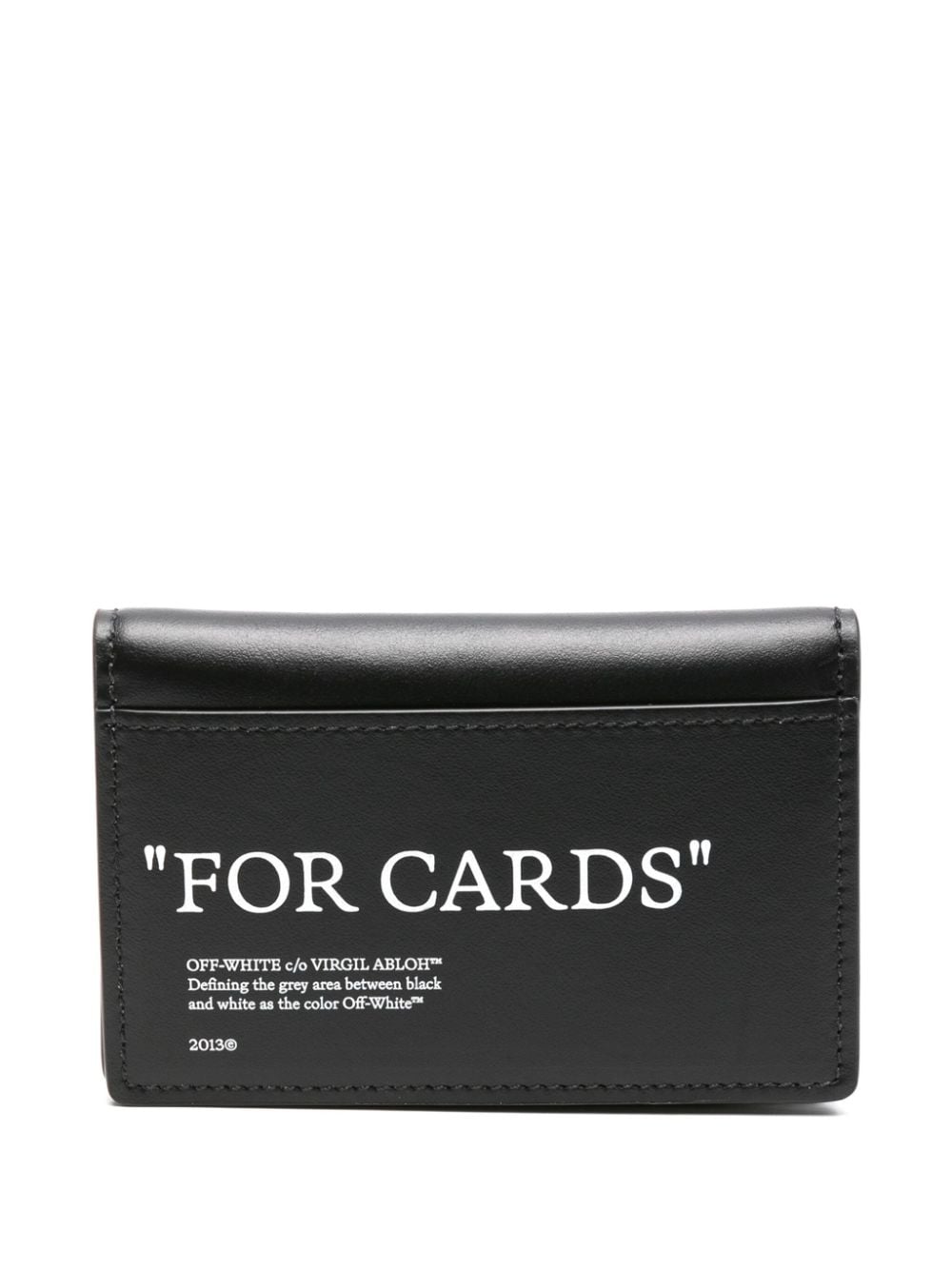 Off-White Quote Bookish bi-fold wallet - Image 2