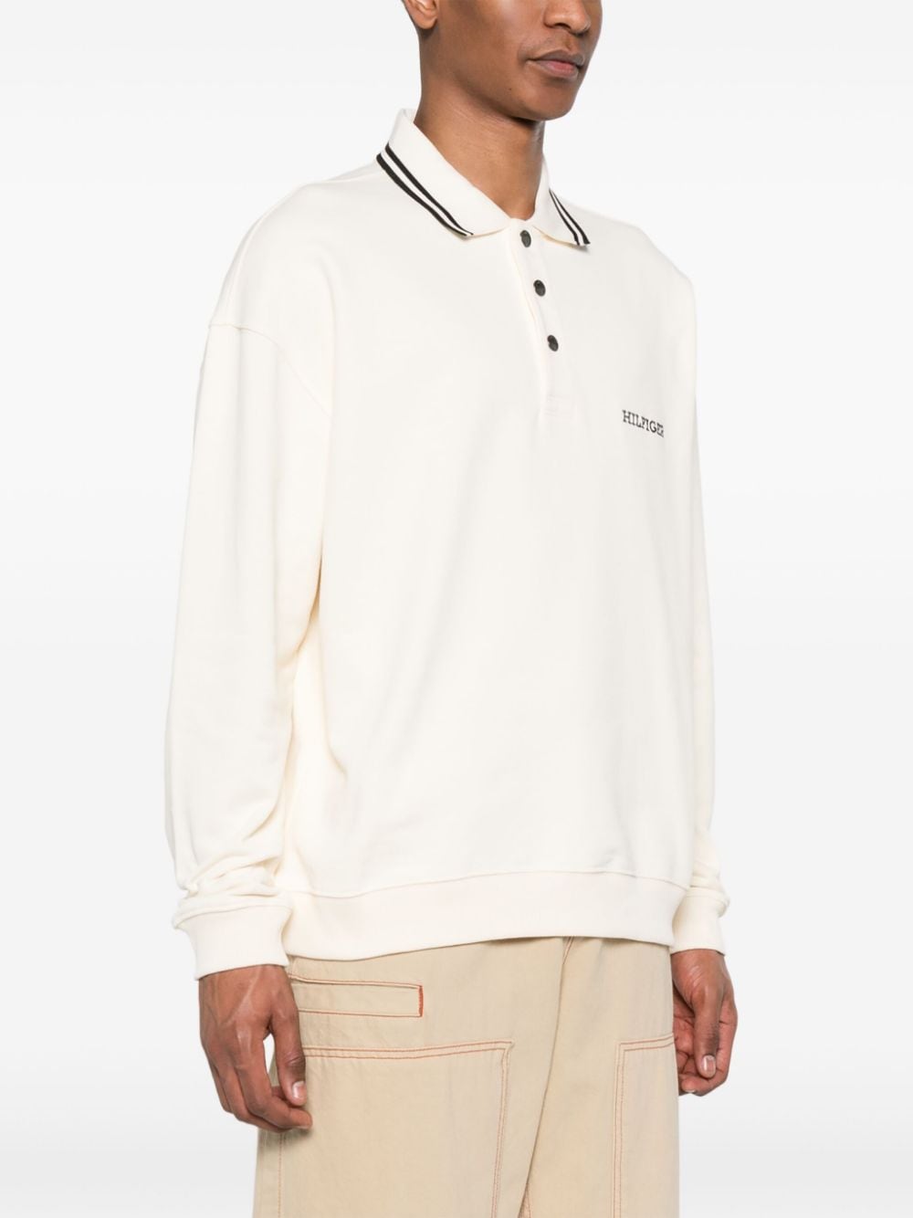 Tommy Hilfiger embroidered-logo cotton polo shirt - Image 3