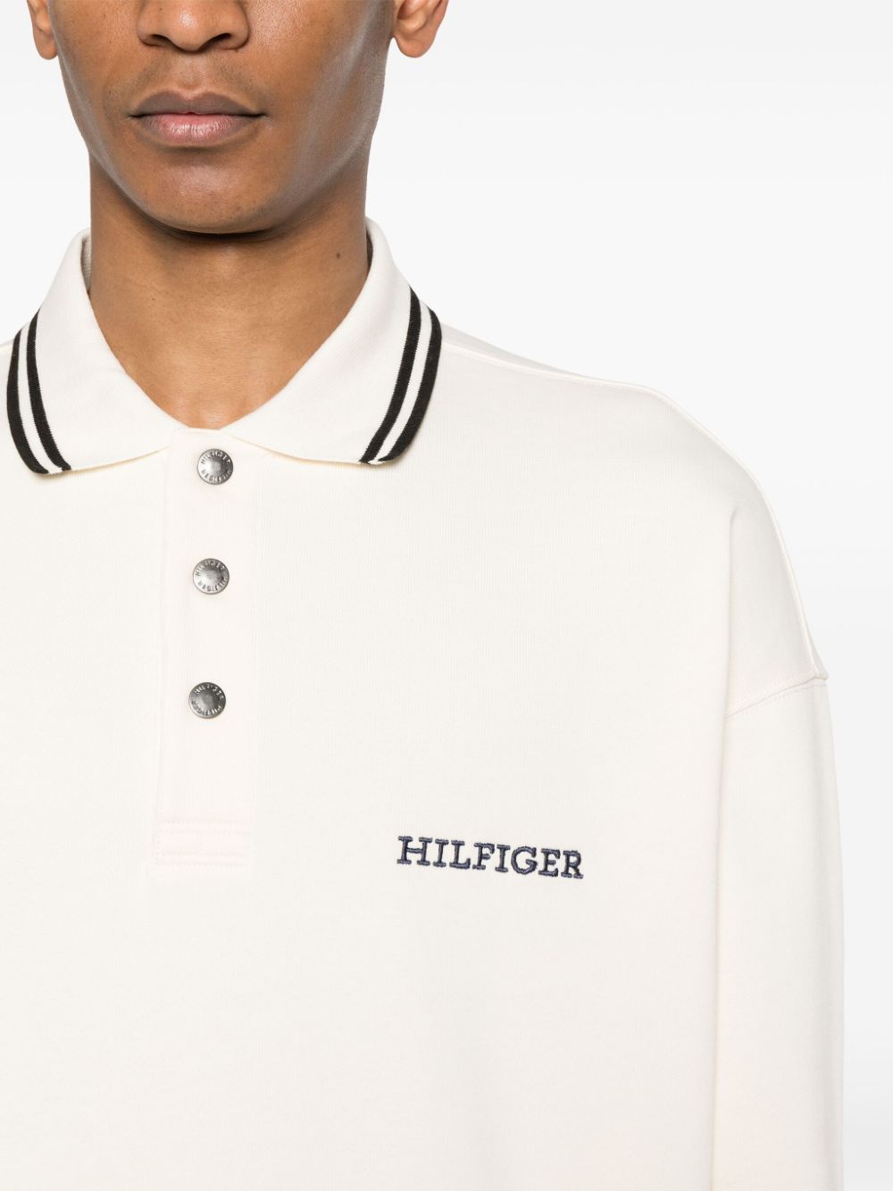 Tommy Hilfiger embroidered-logo cotton polo shirt - Image 5
