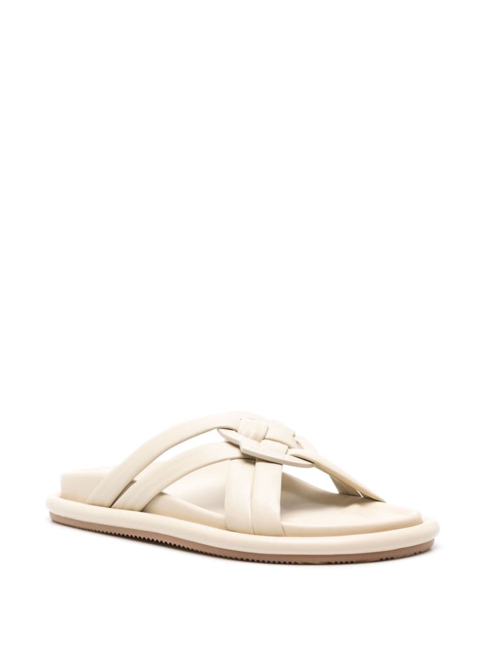 Moncler Bell interwoven-straps slides - Image 2
