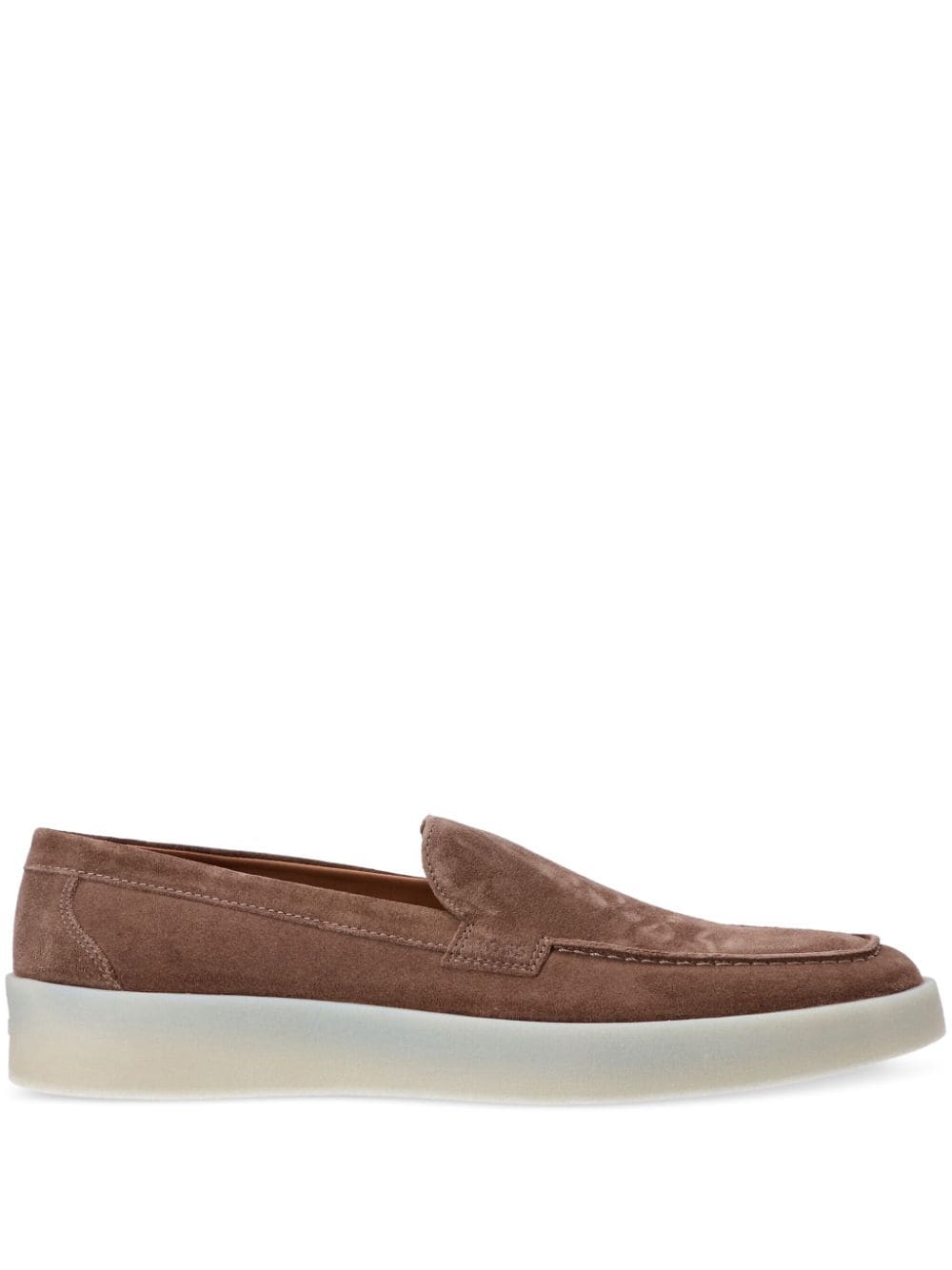 BOSS Clay suede loafers