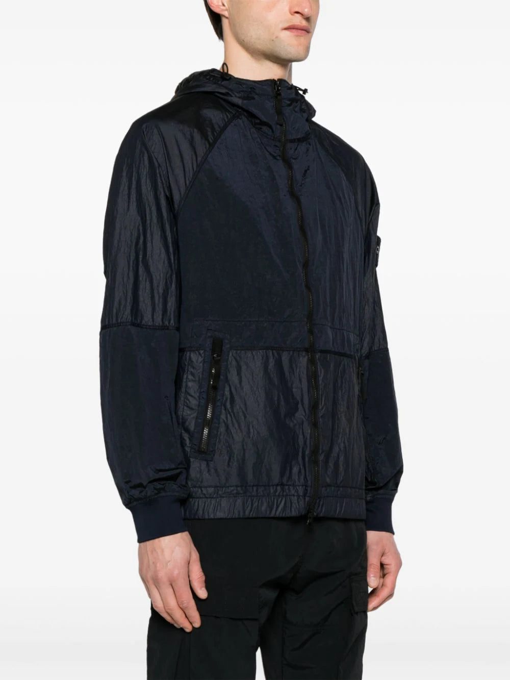 Stone Island Compass-badge seersucker jacket - Image 3