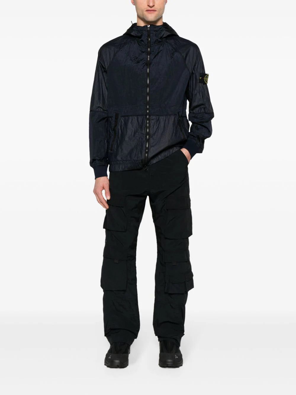 Stone Island Compass-badge seersucker jacket - Image 2